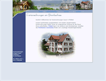 Tablet Screenshot of ferienwohnung-sauer.de